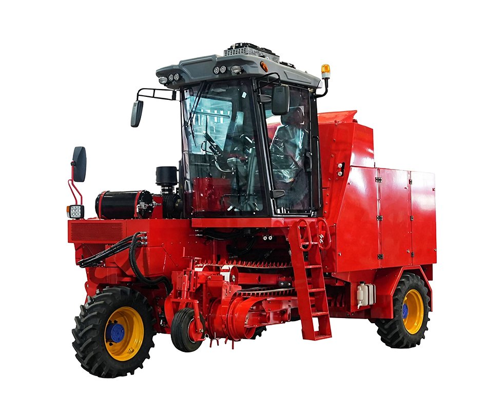 Self-Propelled Flax Baler