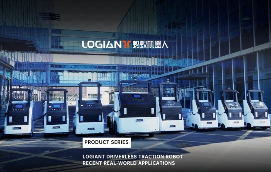 Driverless Traction Robot for Heavy-Duty Factory Logistics | Real Use Cases