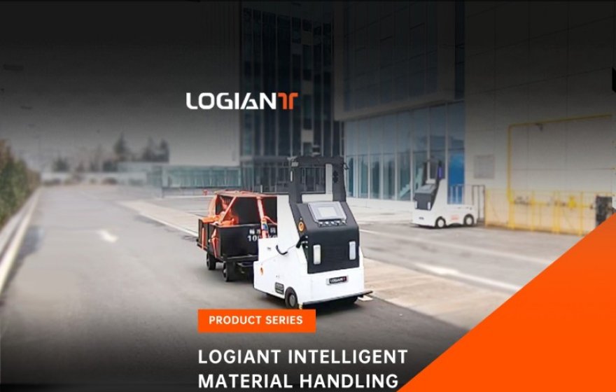 The LOGIANT Driverless towing robot is designed to streamline material movement across factories