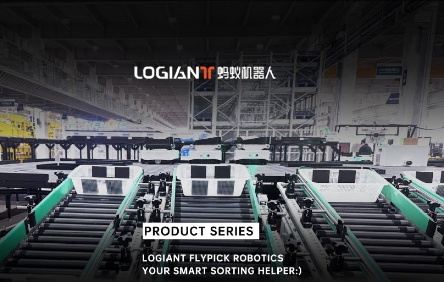 Meet your new sorting superstar — #logiant smart little Ant!