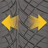 WIDE TREAD DESIGN