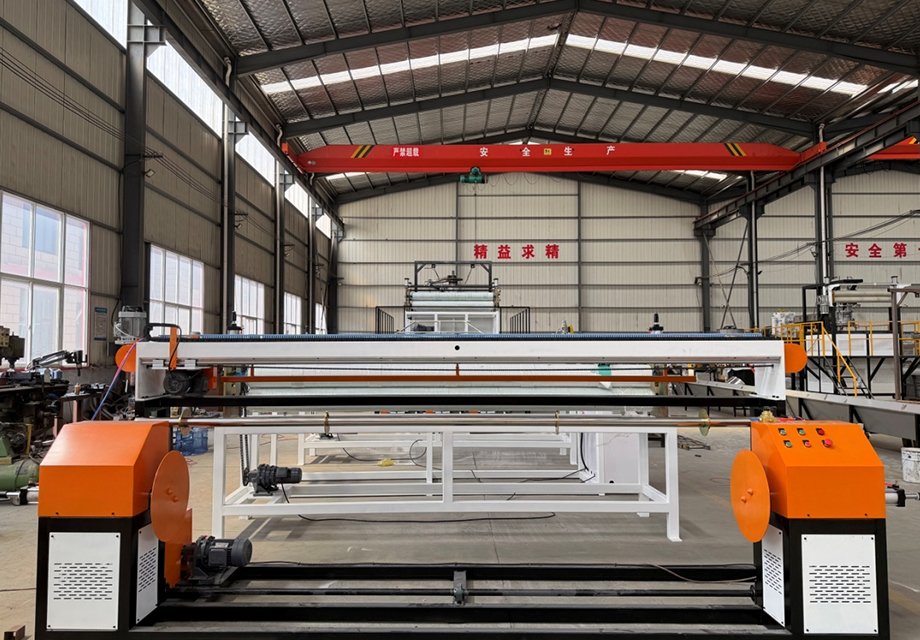 Improved Plastic Diamond Fencing Net Rhombus Mesh Production Line Purpose
