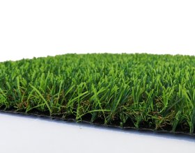 four tone landscaping synthetic turf with PE fibers for garden landscaping