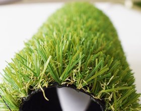 high-resilience nylon artificial turf with elastic fibers for long-lasting outdoor lawn applications
