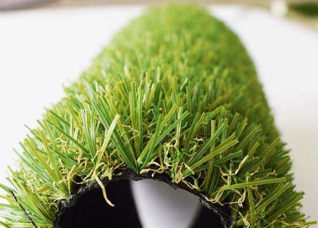high-resilience nylon artificial turf with elastic fibers for long-lasting outdoor lawn applications