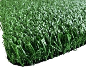 Monofilament curly artificial soccer grass for fields