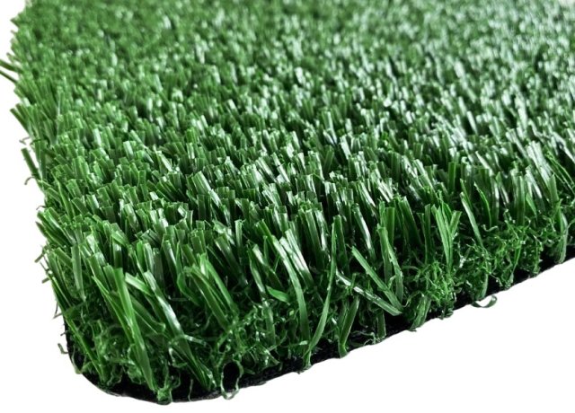 Monofilament curly artificial soccer grass for fields