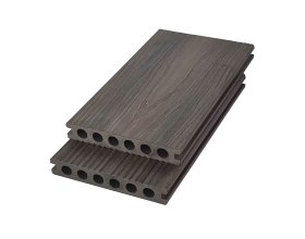 WPC flooring outdoor with slip-resistant wood texture