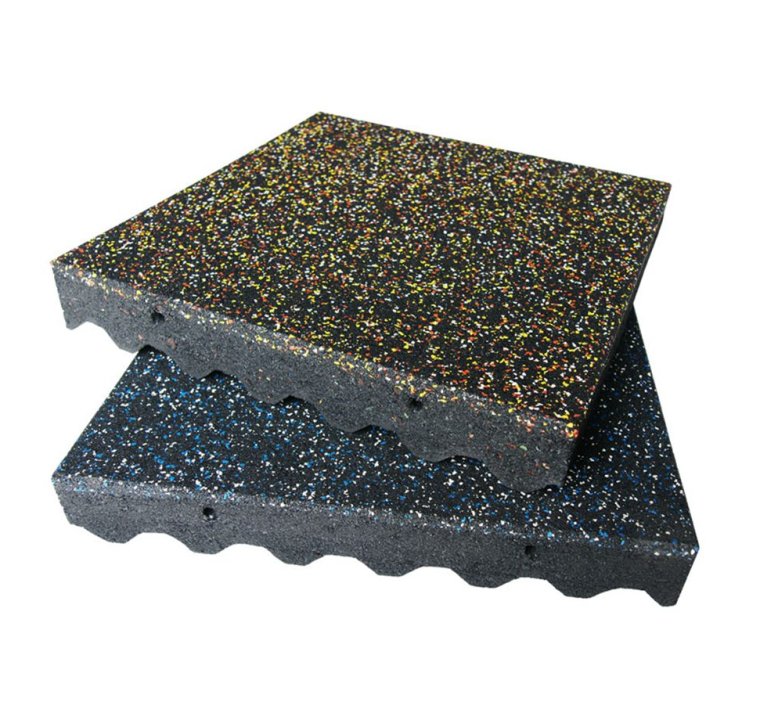 Interlocking Rubber Playground Tiles