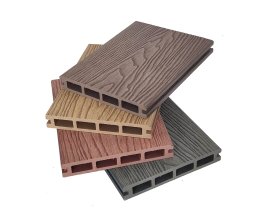 Wholesale 3D embossed decking for outdoor garden projects