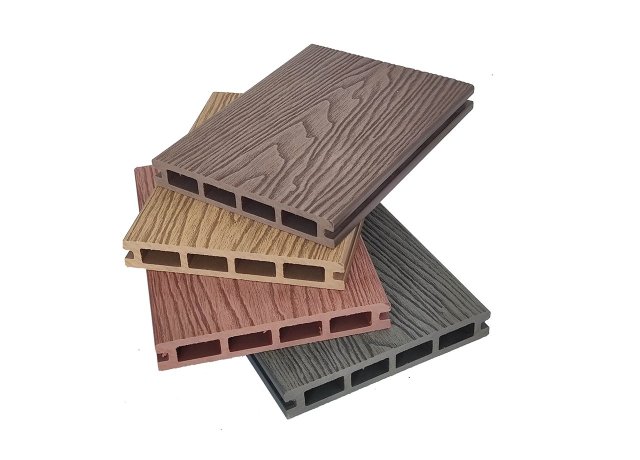 Wholesale 3D embossed decking for outdoor garden projects
