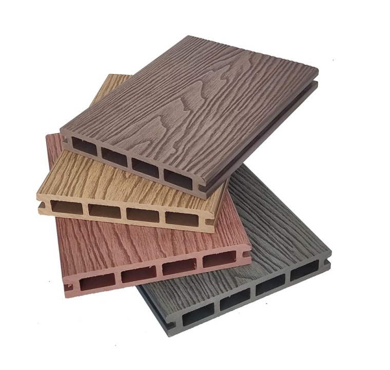 3D Embossed WPC Decking