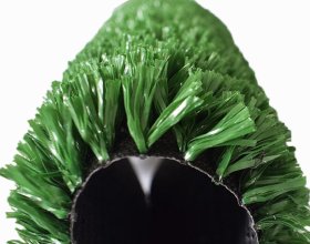 affordable artificial grass carpet with durable PE fibers for small residential gardens