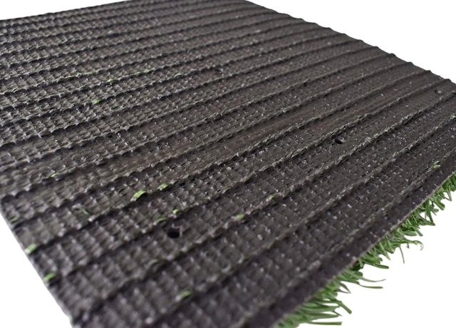 Soccer artificial grass with drainage backing for soccer fields