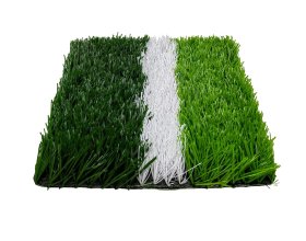 Football artificial grass with PE fibers for professional pitches