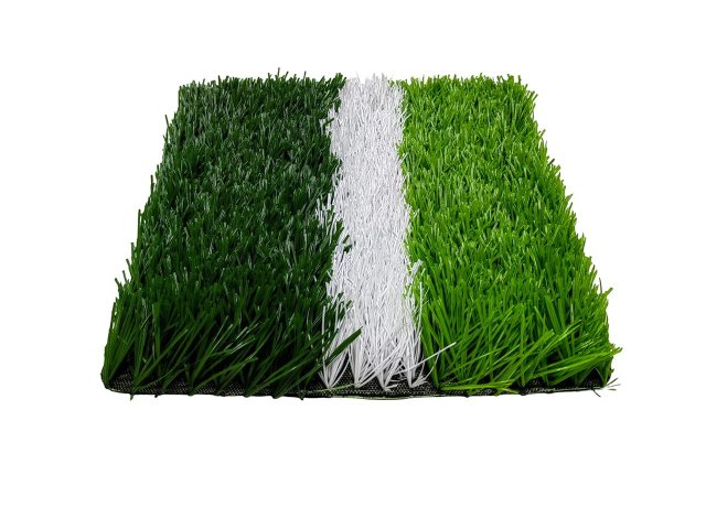 Football artificial grass with PE fibers for professional pitches