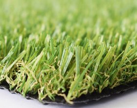 nylon artificial grass with high-resilience fibers for dense, upright lawns and premium outdoor landscapes
