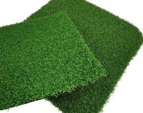 Artificial turf golf putting green for golf clubs