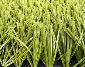 50mm artificial football turf with dense PE fibers for soccer