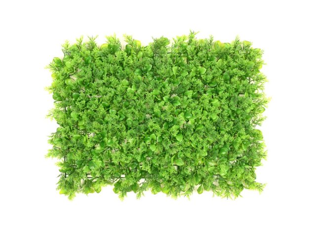 Realistic foliage greenery wall for outdoor landscaping