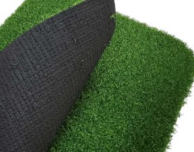 Dense golf putting green turf for outdoor practice