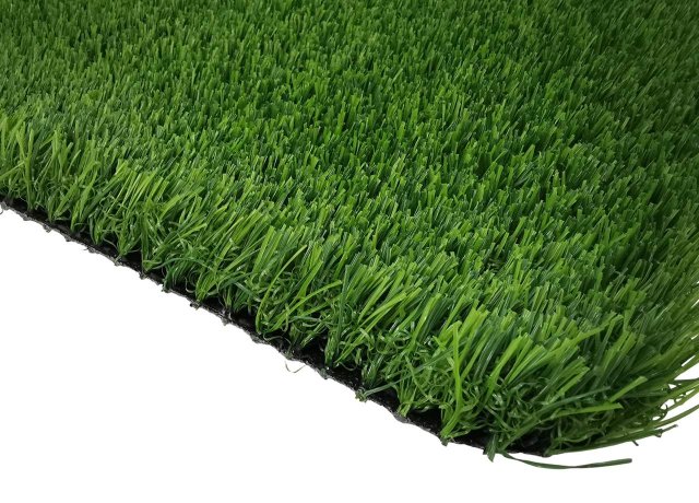 Dense PE fibers for indoor soccer turf surface