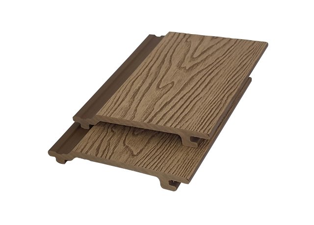 WPC panel with realistic wood texture for walls