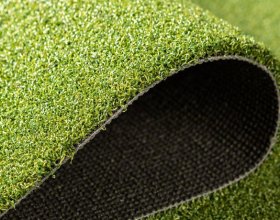 Stable artificial grass pitch for cricket training