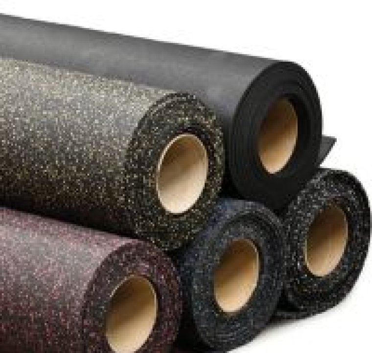Rubber Gym Flooring Rolls