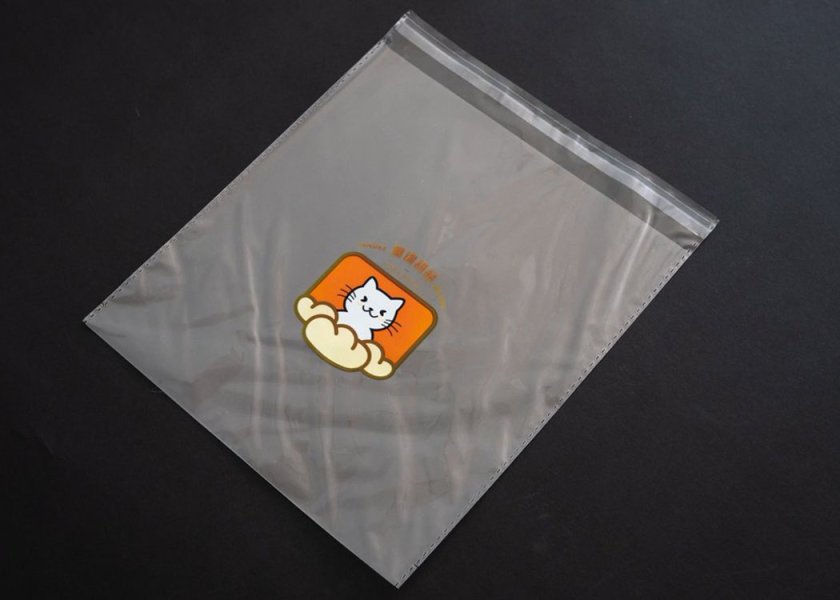 Cartoon Printed Transparent OPP Packaging Bag