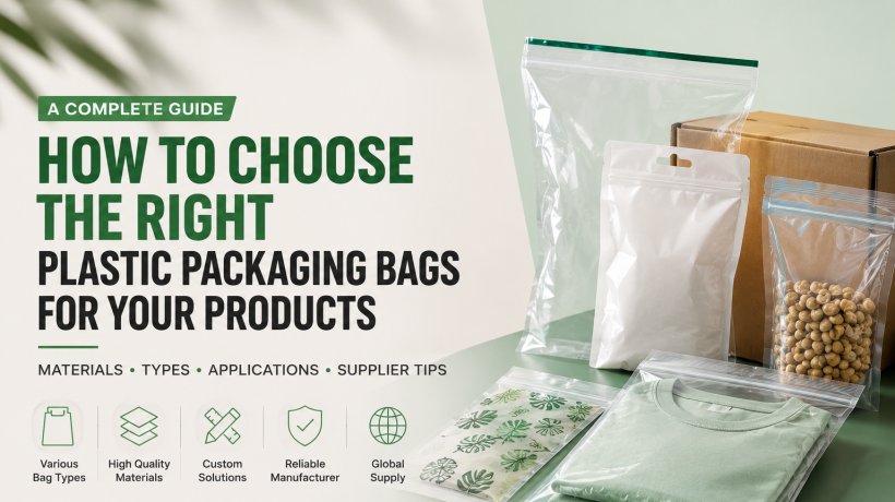 How to Choose the Right Plastic Packaging Bags for Your Products