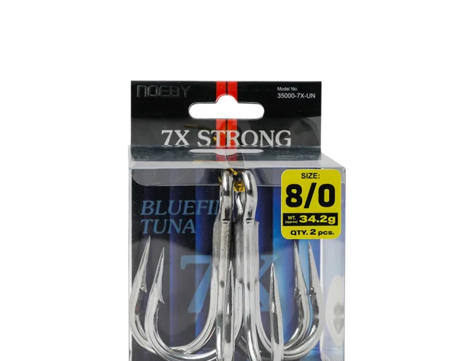 7X treble hook