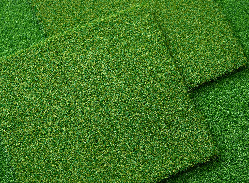 Curly Gold Mining Artificial Turf Grass Mats