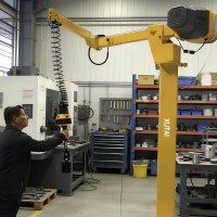 magnetic levitation control crane system