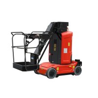 345 degree rotating mast lift platform system