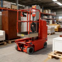 vertical lift narrow aisle access platform