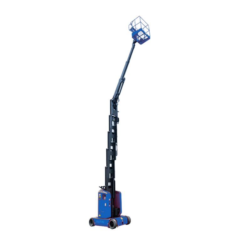 Forklift Mast Style Vertical Mast Lift with Jib