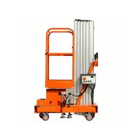 self locking door safety aerial work platform