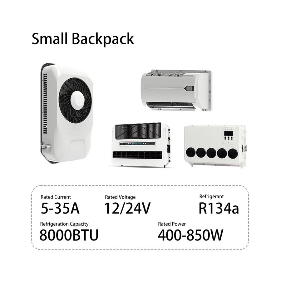 8000BTU Split Parking AC for Pickup Campers
