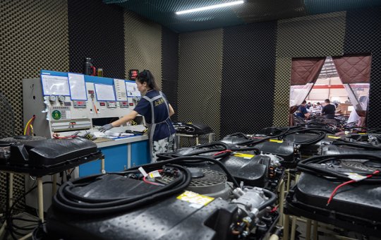 Parking AC Assembly Process