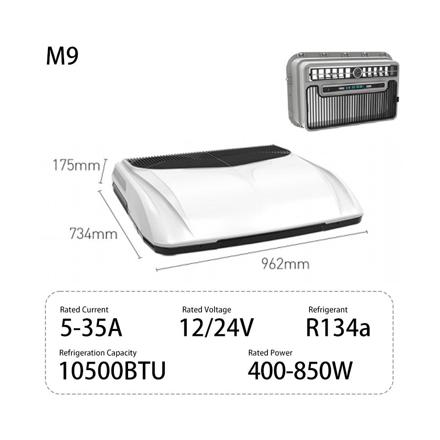 M9 rooftop parking air conditioner