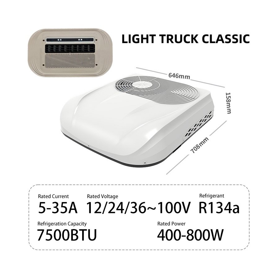 Light Truck Classic Rooftop Parking AC