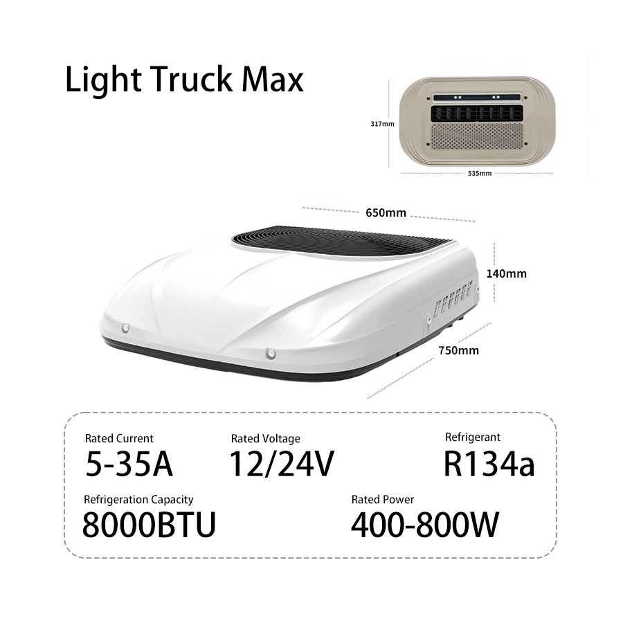 Light Truck Max Rooftop Parking AC