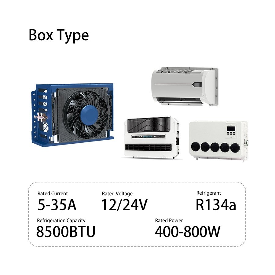 Box Type Split Parking AC Indoor Unit