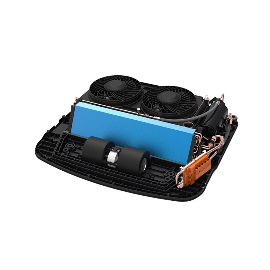 Rooftop AC for large vehicle cabins