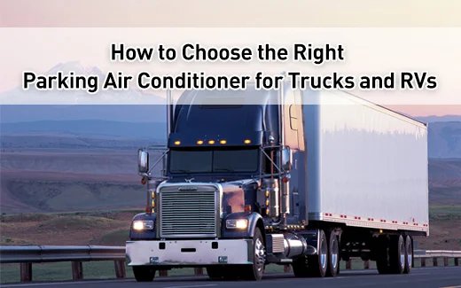 How to Choose the Right Parking Air Conditioner for Trucks and RVs