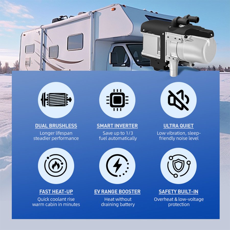 Diesel Water Heater for Pickup Trucks