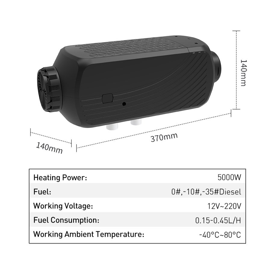 5KW Split Type Diesel Air Heater