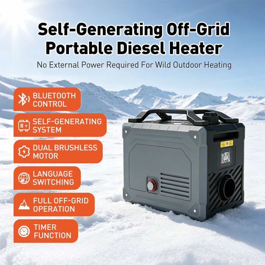 Outdoor Series 5KW Diesel Air Heater