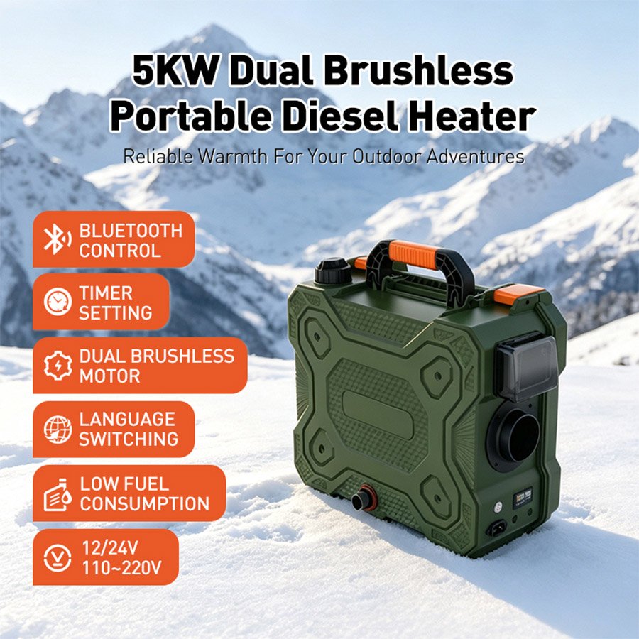 5KW Diesel Air Heater for Outdoor Use